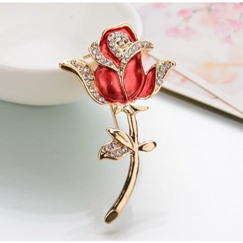 YADA 2020 Rhinestone Elegance Flower Pins&Brooches for Womens Mens Clothes Scarf buckle collar jewelry pins Brooches BH200004
