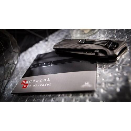 Backstab by Zak Mirzadeh (Online Instructions and Gimmick) - Magic Tricks Illusions Close up Fun Street Magic Card Magia