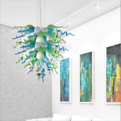 Creative Design Crystal Chandelier Handmade Blown Glass Chihuly Art Chandelier