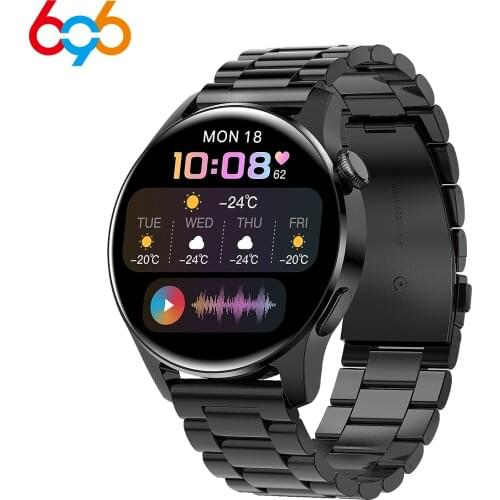 2021 New Men Smart Watch Bluetooth Call Waterproof Sports Fitness Heart Rate SmartWatch For Huawei Android IOS Phone PK Watch 3