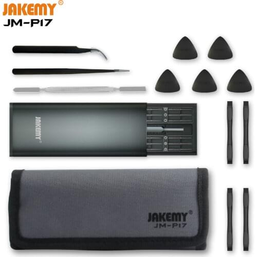 JAKEMY JM-P17 37 in 1 Portable Mini Precision Screwdriver Tool Set Oxford Bag for Mobile Phone Computer Eyeglass Home DIY Repair