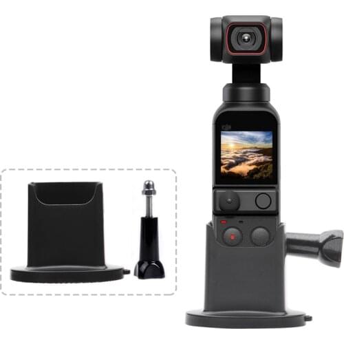 Handheld Gimbal Desktop Base Mount Holder Support Selfie Stick Adapter Connector Converter for DJI OSMO Pocket Camera Accessory