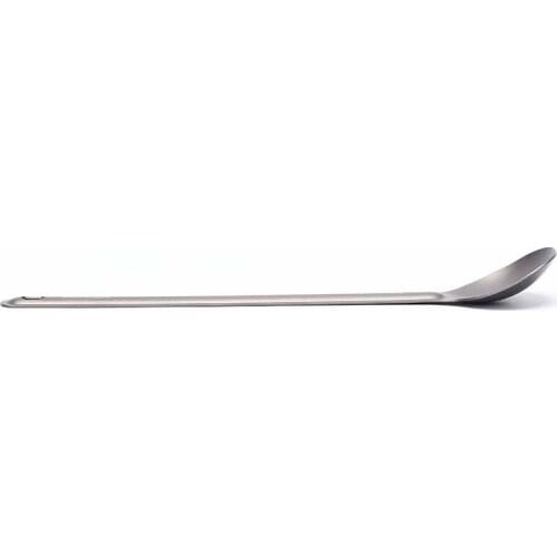 Titanium Spoon/Fork Camping Spoon Outdoor Tableware Long-handled Titanium Spoon