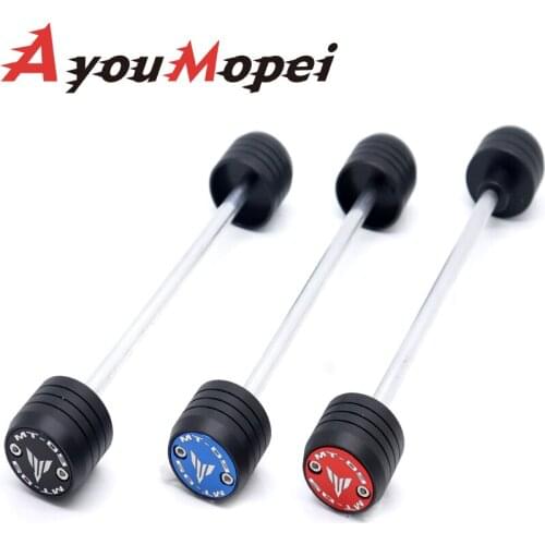 Rear Wheel Fork Slider Protector For YAMAHA MT-09 MT09 MT 09 FZ-09 FZ09 2014-2021 2020 Motorcycle Accessories Crash Axle