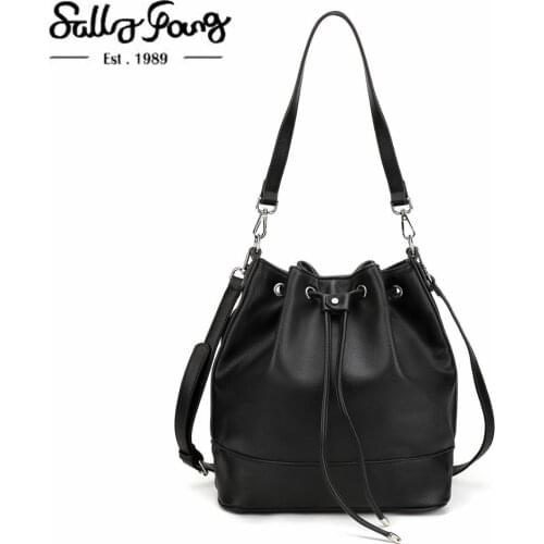 Women Shoulder Bucket Female PU Leather Crossbody Messenger Bags Ladies High Quality Large Capacity Handbag |HD-70186