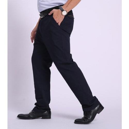 Plus size Spring Summer Casual Pants Men Cotton Pants Mens Trousers Super Large Size