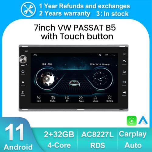 HD 1024x600 Android 10 Car DVD Radio For VW PASSAT B5 JETTA BORA GOLF 4 POLO MK5 MK4 MK3 T5 Multimedia Player GPS Navigatio RDS