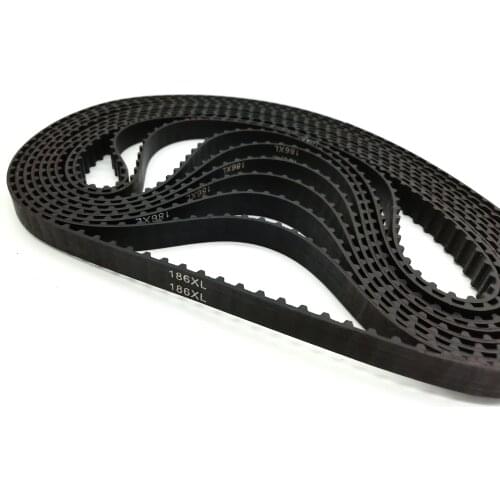 XL 5.08mm pitch 9mm wide endless timing belt 186XL 472.44mm Length 93 Teeth