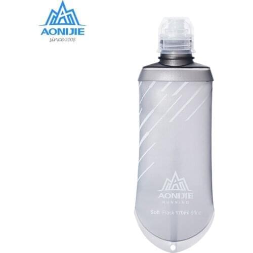Aonijie Soft Flask Ultralight Supply Kettle Energy Bottles Portable For Outdoor Camping Hiking Trail Running 170ml /420ml
