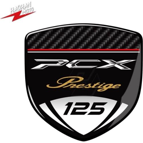 For Honda PCX125 PCX150 Sticker 3D Resin Motorcycle Tank Pad