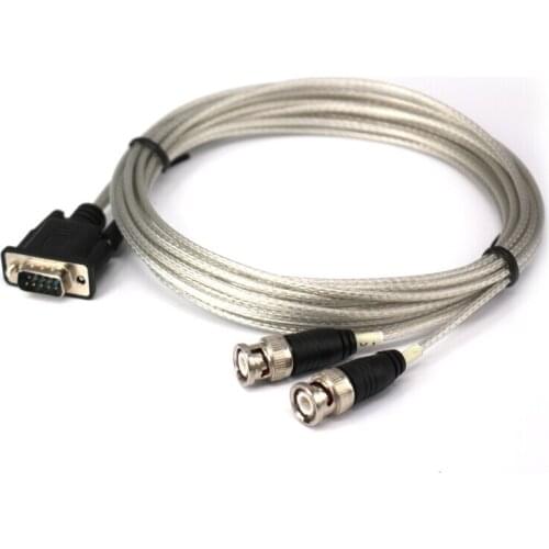 For Huawei cable CAB-E1/2*BNC-75-3M T-75-1-D9-3 DB9 to 2BNC debugging cable