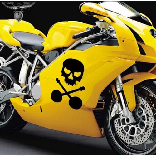 EmpireYing 3 Sizes 8 Colors Banjo Crossbones Rouse Car Sticker Window Bumper Detector Bluegrass Music Easter Vinyl Decal Gifts