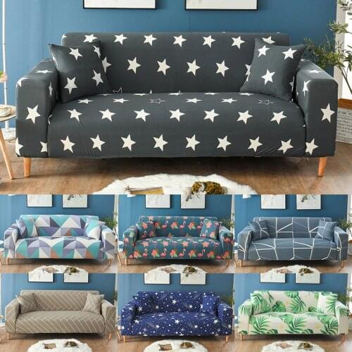 New Elastic Couch Cover Stretch Sofa Cover for Living Room Sectional Sofa Slipcover Armchair Cover Furniture Protector