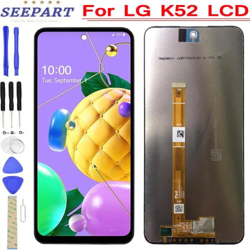 Original New Lcd For LG K52 Touch Screen Display Digitizer For LG K52 Replacment Assembly Lcd Display