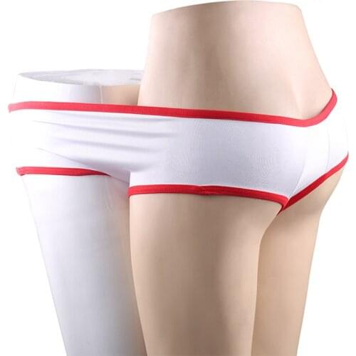 Couple Flirting Underwear Sexy Briefs Lingerie Double Wear Underpants Sex Game for Women Men Couples Wearing Panties