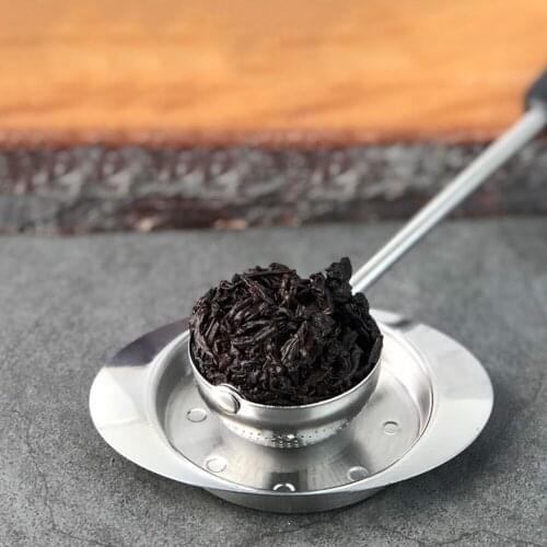 Stainless Steel Fine Mesh Tea Kitchen Accessories Infuser Strainer Mesh Tea Spoon Ball Filter Handle 360 Rotation Teaware