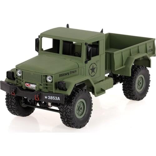 WPL B-1 1/16 Electric RC Car Rock Crawler RC Crawler Off-Road Car With Headlight 4WD Pick-up Truck Gift for Kids RTR