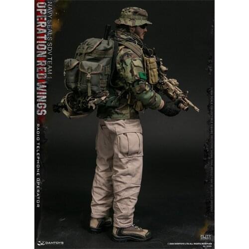 1/6th Soldier Camouflage Pants With Belt Of DAM 78081 Navy Seals Operation Red Wings Radio Telephone Operator For 12inch Doll