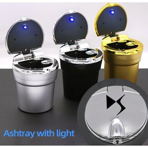 Car Ashtray For DS SPIRIT DS3 DS4 S4S DS5 DS 5LS DS6 DS7 WILD RUBIS With Creative Cover Personality Case Multi-function Interior