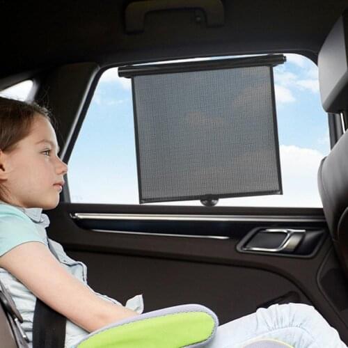 Auto-scaling Sun Shade Auto UV Protect Curtain Side Window Sun Protection Heat Insulation Car Curtain Car Accessories
