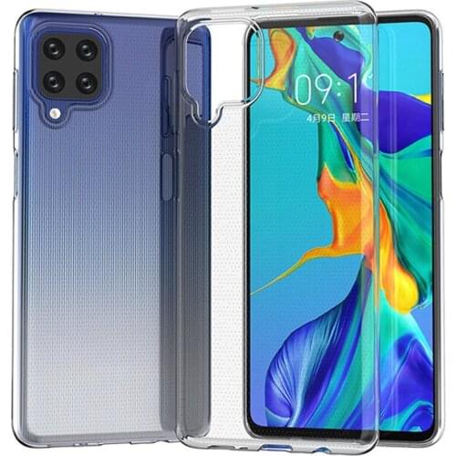 Case For Samsung Galaxy A12 A42 M12 M62 F62 Back Cover Silicone Soft TPU Phone Coque Shell Protector Bumper For M62 Funda Etui