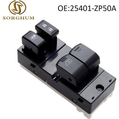 25401-ZP50A Power Window Master Control Switch For Nissan Frontier 2007-2017 2.5L 4.0L