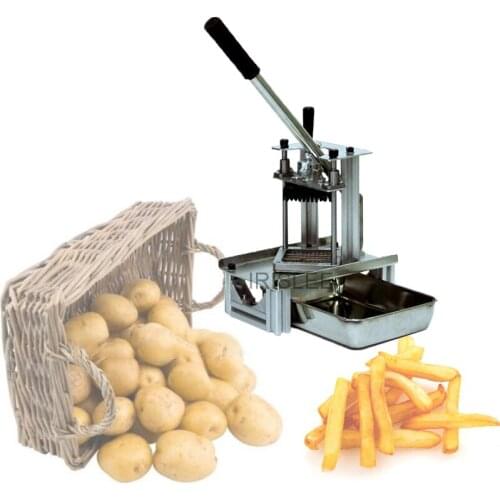 Hand Pressure French Fries Machine Household Kitchen Stainless Steel Potato Chip Cutter Cooking Manual Vegetable Potato Chopper