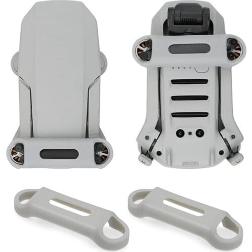 2pcs Silicone Propeller Paddle Stabilizer for DJI MAVIC Mini Drone Motor Protector Fixer Binding Belt Accessories Kit
