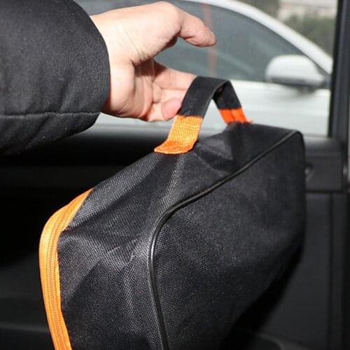 Vacuum Cleaner Storage Bag Mini Universal Car Maintenance Tools Cleaning Box Abs Durable Tearproof Auto Interior Supplies