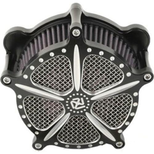 Motorcycle Air Cleaner Intake Filter For Harley Street Electra Glide Fatboy FLSTNSE Touring