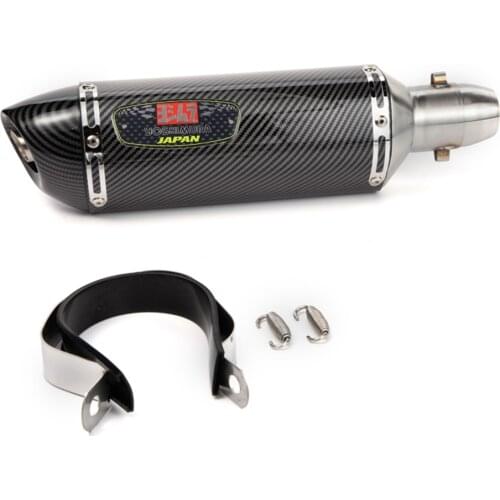 Motorcycle Exhaust Pipe Yoshimura Modified Escape Moto For GSR600 R6 Z900 Dirt Bike PCX 125 FZ6 G310GS ADV CB600F MT 03 Tmax 530