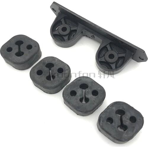 Exhaust Pipe Hanging Rubber Block For Chery A3 M11 J3 Arrizo 5/7 Tiggo 4/5x Muffler Lifting Ear M11-1200019/ M11-1200018
