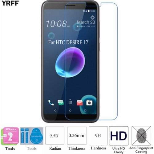 YRFF Screen Protectors For HTC Desire 12 Plus