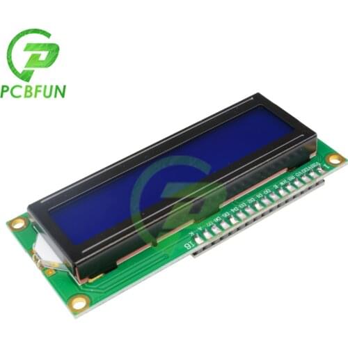 1602 16X2 LCD Module Yellow LCD Display Module IIC I2C TWI S I Serial Interface 1602 16 X 2 Character Controller for Arduino