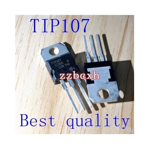 10PCS/LOT New original In Stock TIP107 8A 100V TO-220