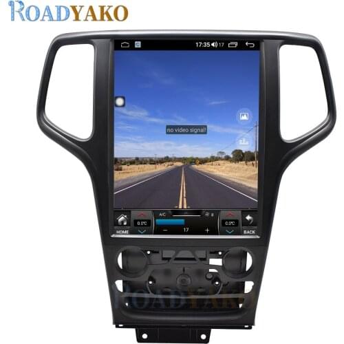 Android 10.0 Octa Core 6G+128G For Jeep Grand Cherokee 2014-2021 Car Multimedia Player GPS Unit 12.1 " Tesla Style Tape Recorder