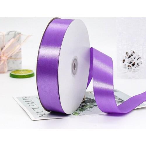 100Yards 3cm Pink Purple Red Satin Ribbons DIY Artificial Silk Roses Crafts Supplies Sewing Accessories Scrapbooking Material