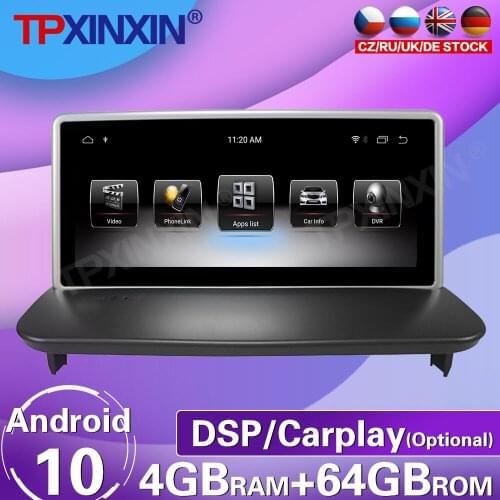 64G For Volvo S40 C30 C70 2004-2013 Android 10 Touch HD Screen Car Radio Tape Recorder Multimedia Player GPS Navigation Carplay