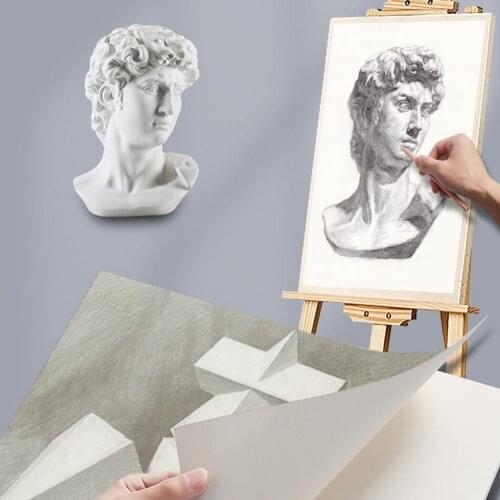 Painting Paper A3 Thicken Sketch Paper Wooden Pulp Easy To Carry Painting Paper For Watercolorist Students Beginning Artists