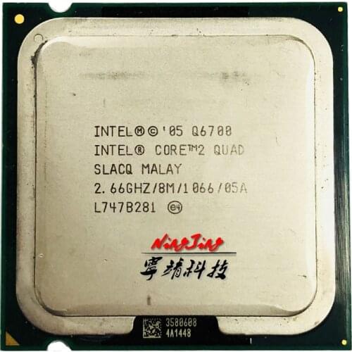 Intel Core 2 Quad Q6700 2.6 GHz Quad-Core CPU Processor 8M 95W LGA 775