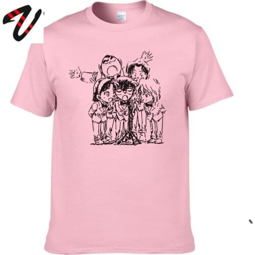 Detective Conan Manga Harajuku T Shirt Japanese Anime Funny Design Hipster Tshirts Pure Cotton Short Sleeves Clothing