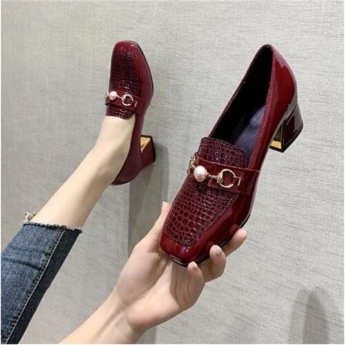 GYXS Leather Pumps