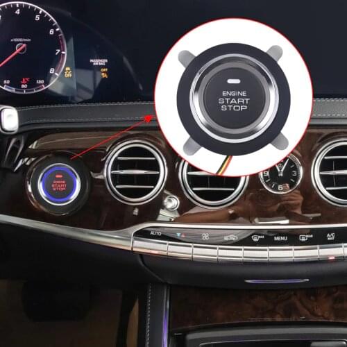 Button Start Stop 12V Car Engine Circuit Board ignition Starter Engine Starter Switch Work Push Start