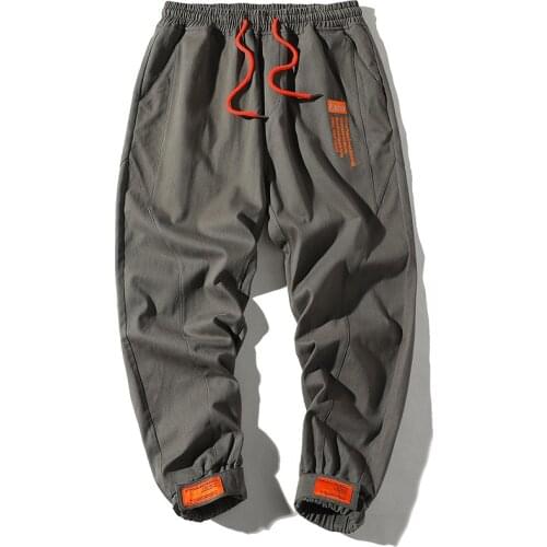 Fashion Streetwear Mens Jeans Casual Leisure Jogger Pants Black Khaki Vintage Classical Cargo Pants Men Hip Hop Jeans Homme