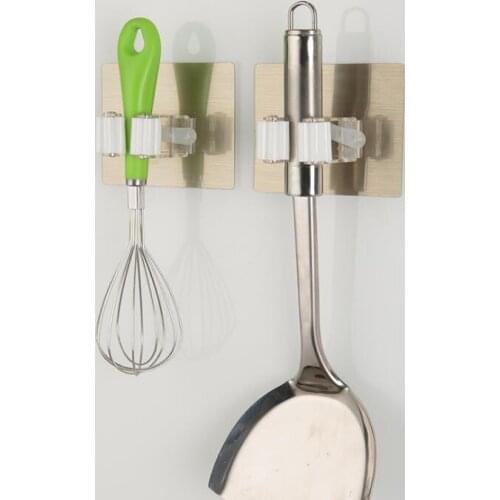 Wall Mounted Mop Organizer Holder Wall Housekeeper PP+PVC Brush Broom Hanger Storage Rack Hanging Pipe Hooks LX1967
