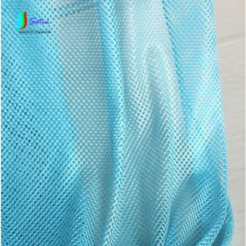 Wholesale Price Bright Colorful Big Hole Summer Vest Pants Sew Diy Handmade Decoration Thin Breathable Mesh Fabric S0183L