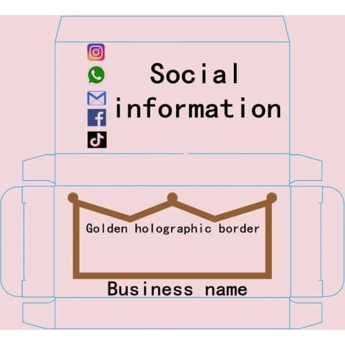 Print the logo on the box, increase the price link of the printing place