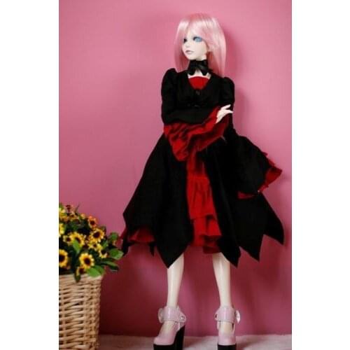 [wamami] 125# Red&Black Dress/Suit 1/4 MSD 1/3 SD DZ AOD LUTS BJD Dollfie
