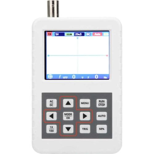 Digital Oscilloscope Handheld 2.4inch LCD Display Screen DSO FNIRSI PRO 5M 20MSps 5V Oscilloscope