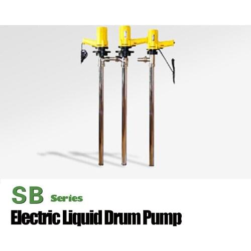 SB-2-1 110L/Min AC electric barrel pump chemical drum pump oil rotary drum pump